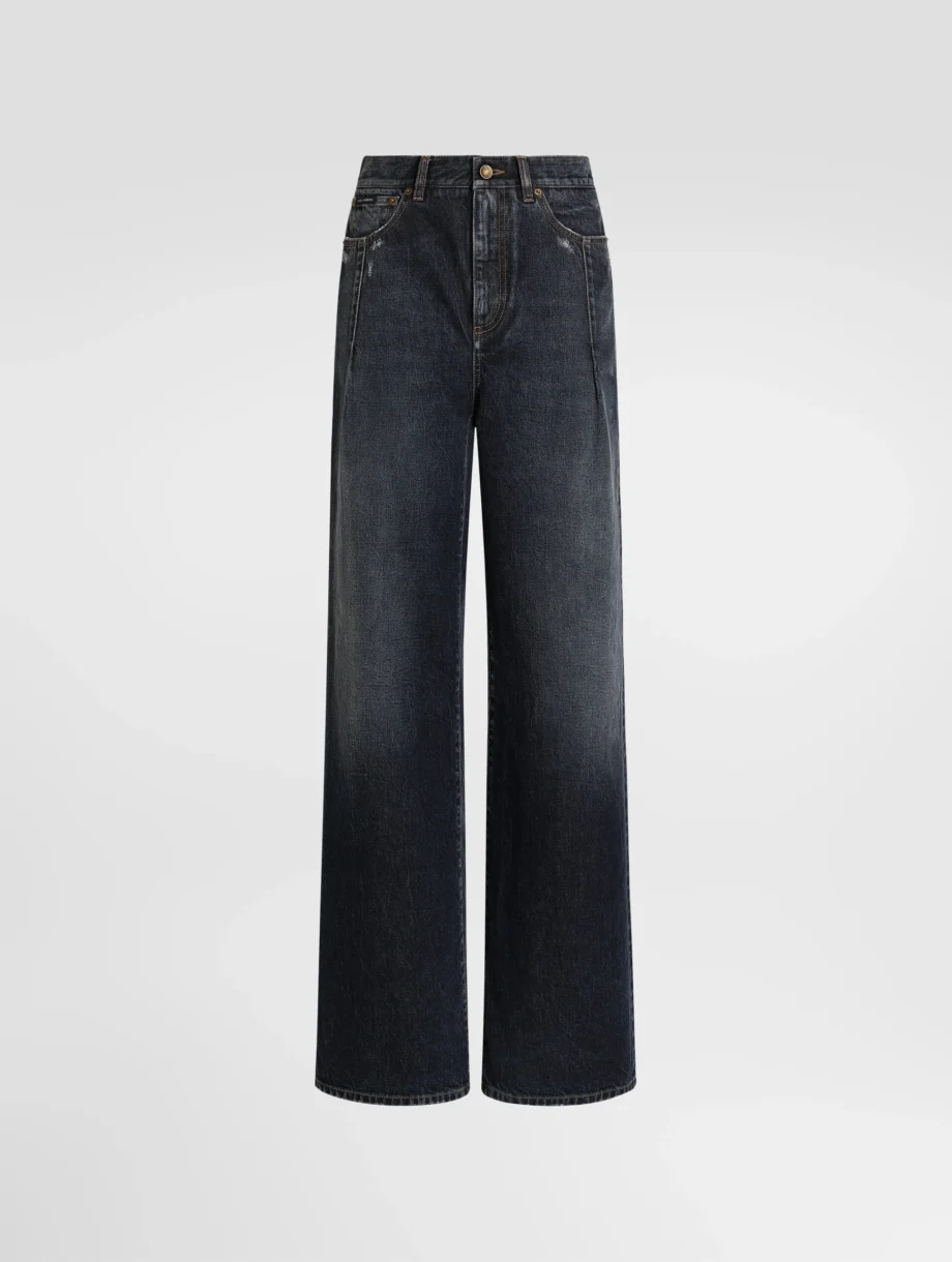 5-pocket denim trousers